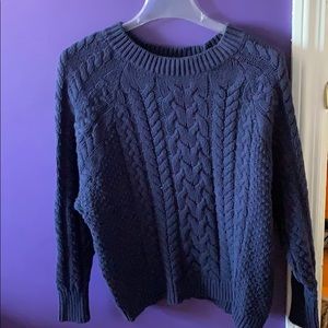 Blue sweater from AE
